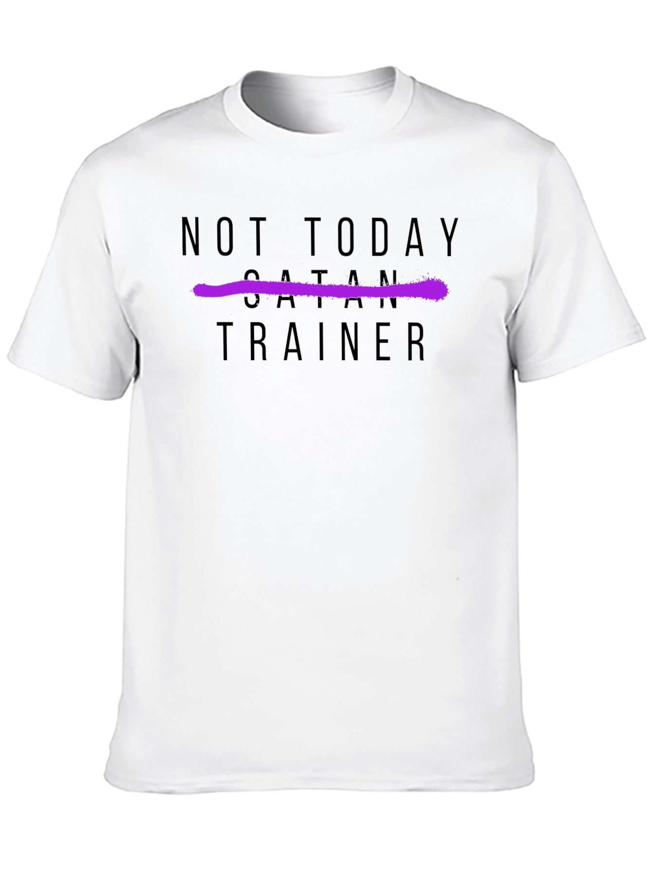 Not Today Trainer Black Graphic T-Shirt