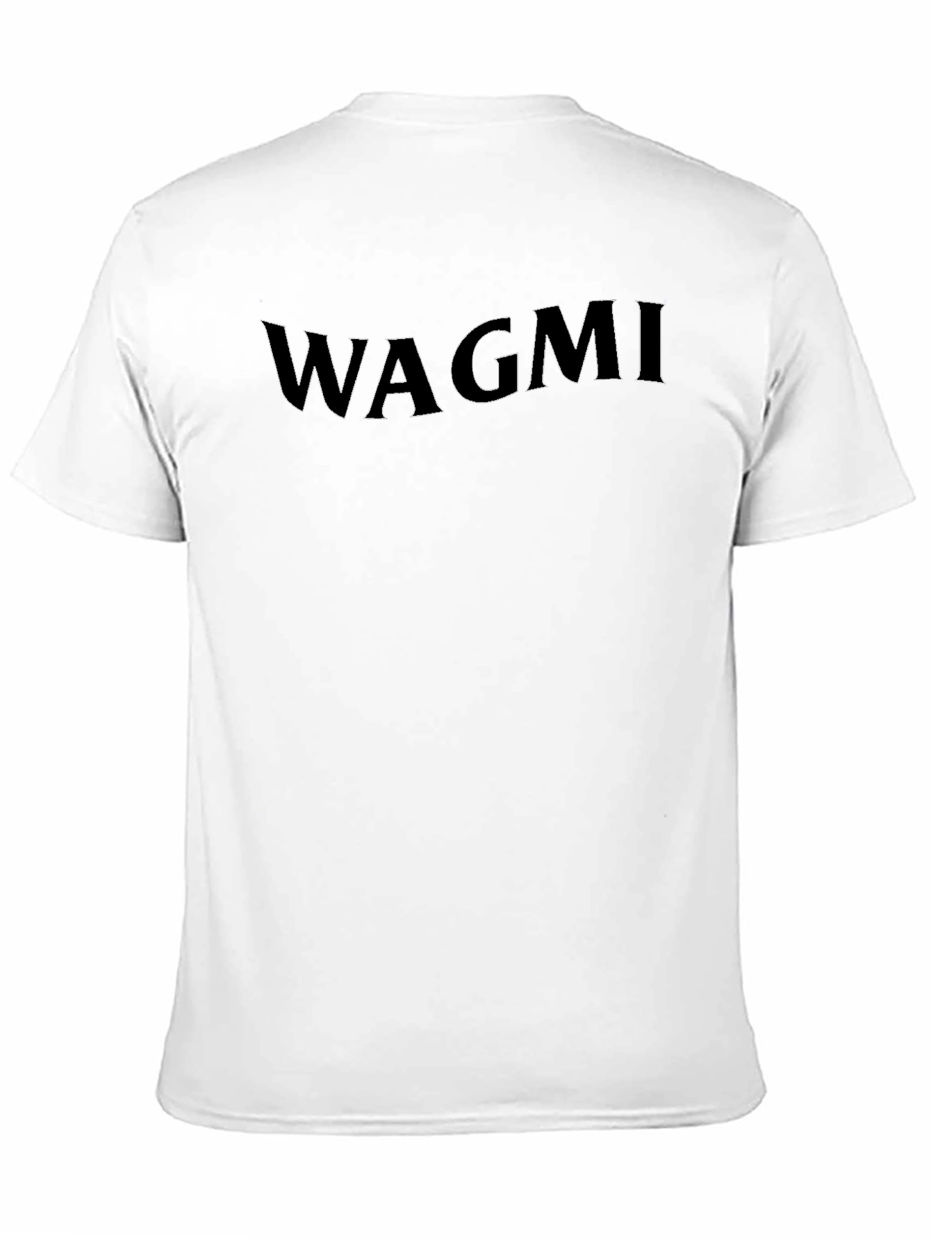 WAGMI Graphic Tee - Stylish Black Cotton T-Shirt