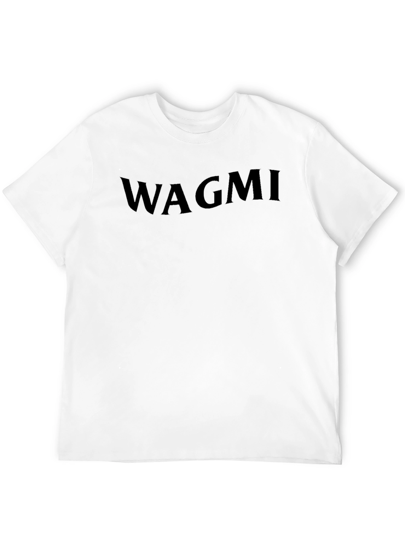 WAGMI Graphic Tee - Stylish Black Cotton T-Shirt