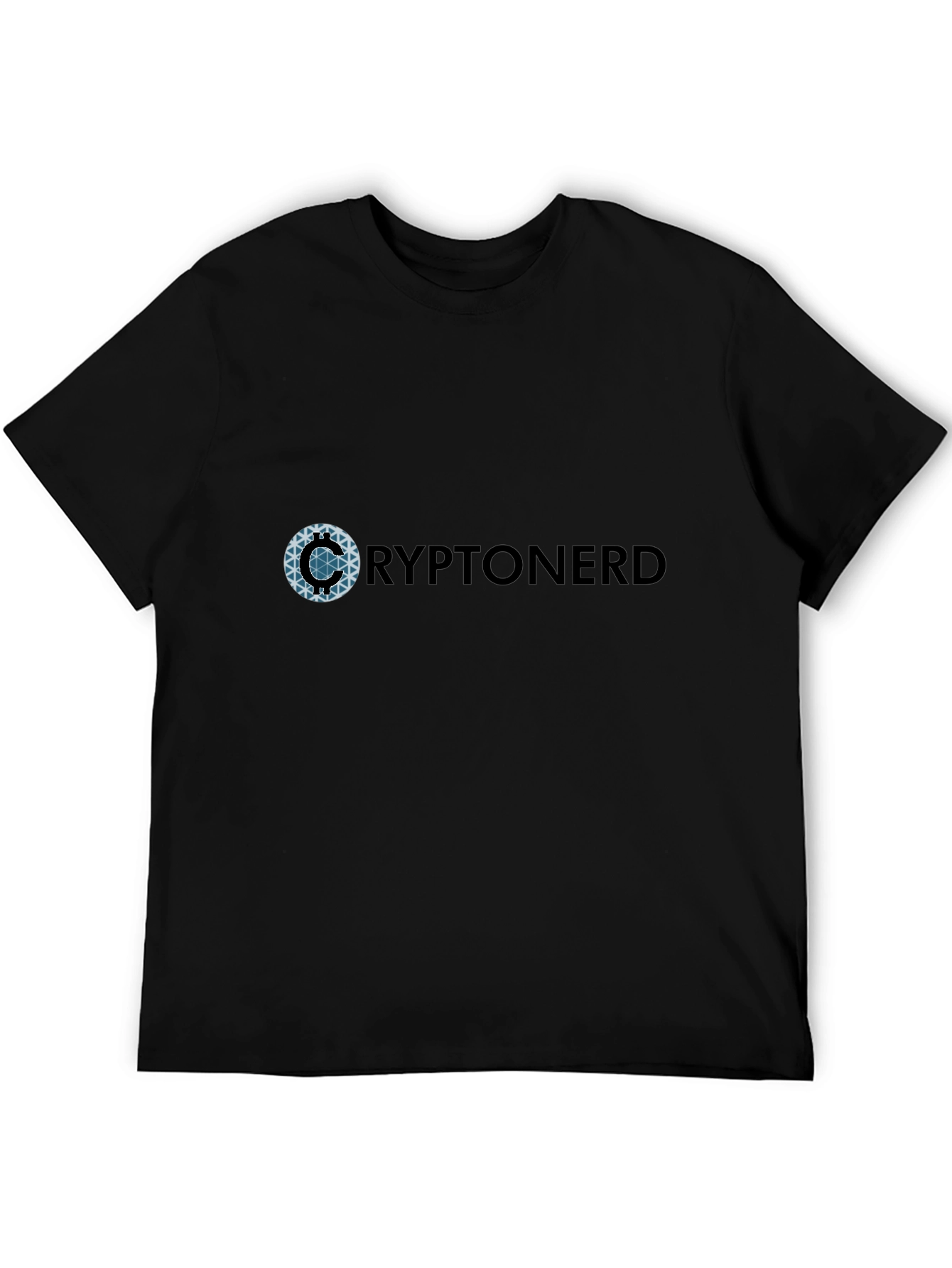 CryptoNerd Black T-Shirt - Digital Currency Tee