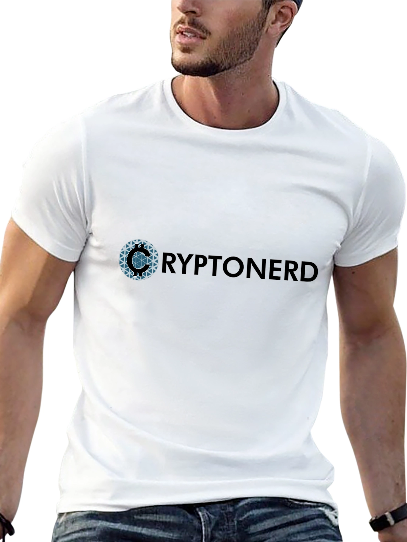 CryptoNerd Black T-Shirt - Digital Currency Tee