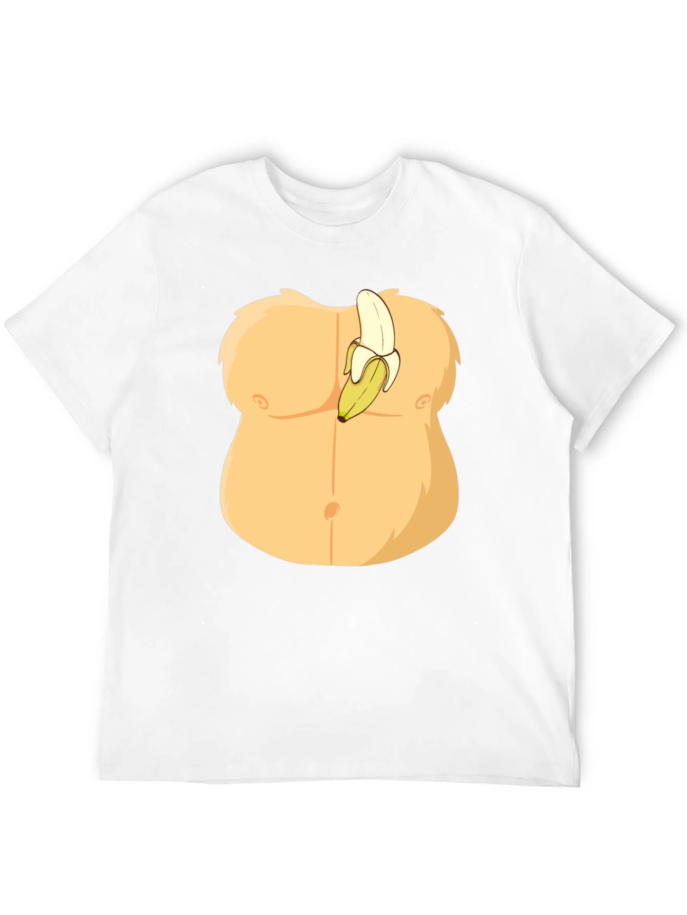 Funny Banana Abs Graphic T-Shirt
