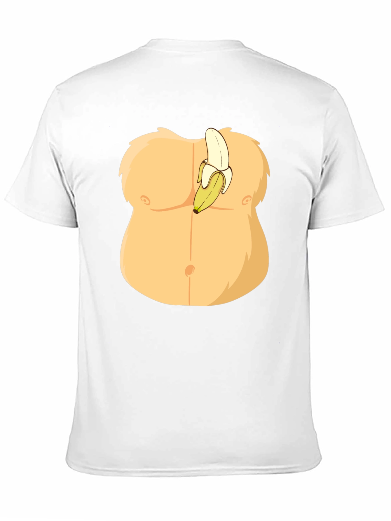 Funny Banana Abs Graphic T-Shirt