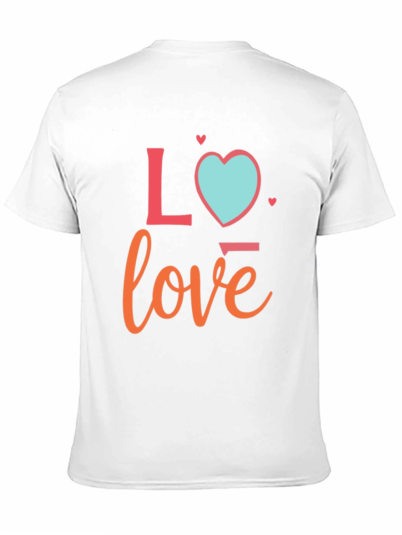 Love Graphic T-Shirt - Casual Mens Tee