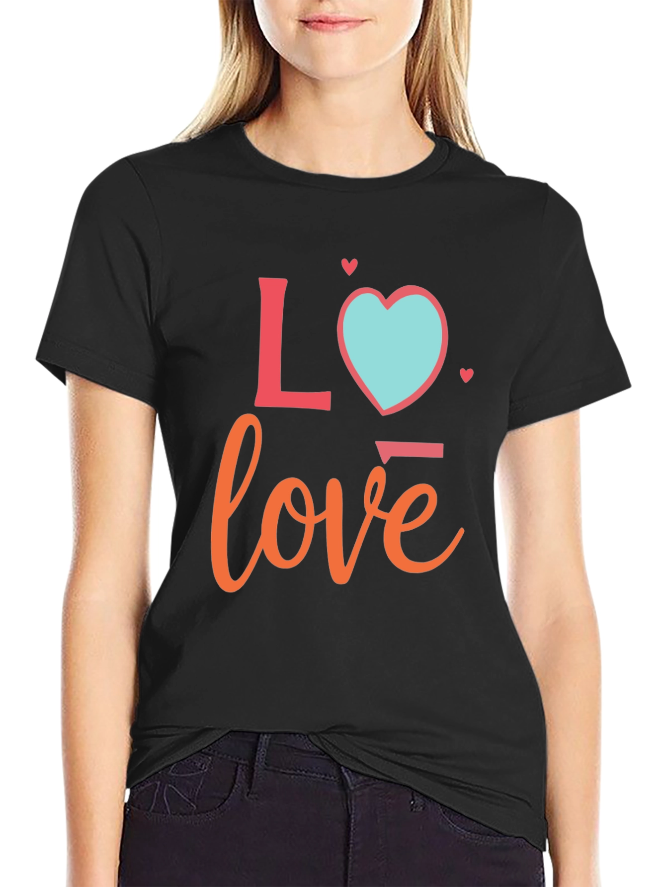 Love Graphic T-Shirt - Casual Mens Tee