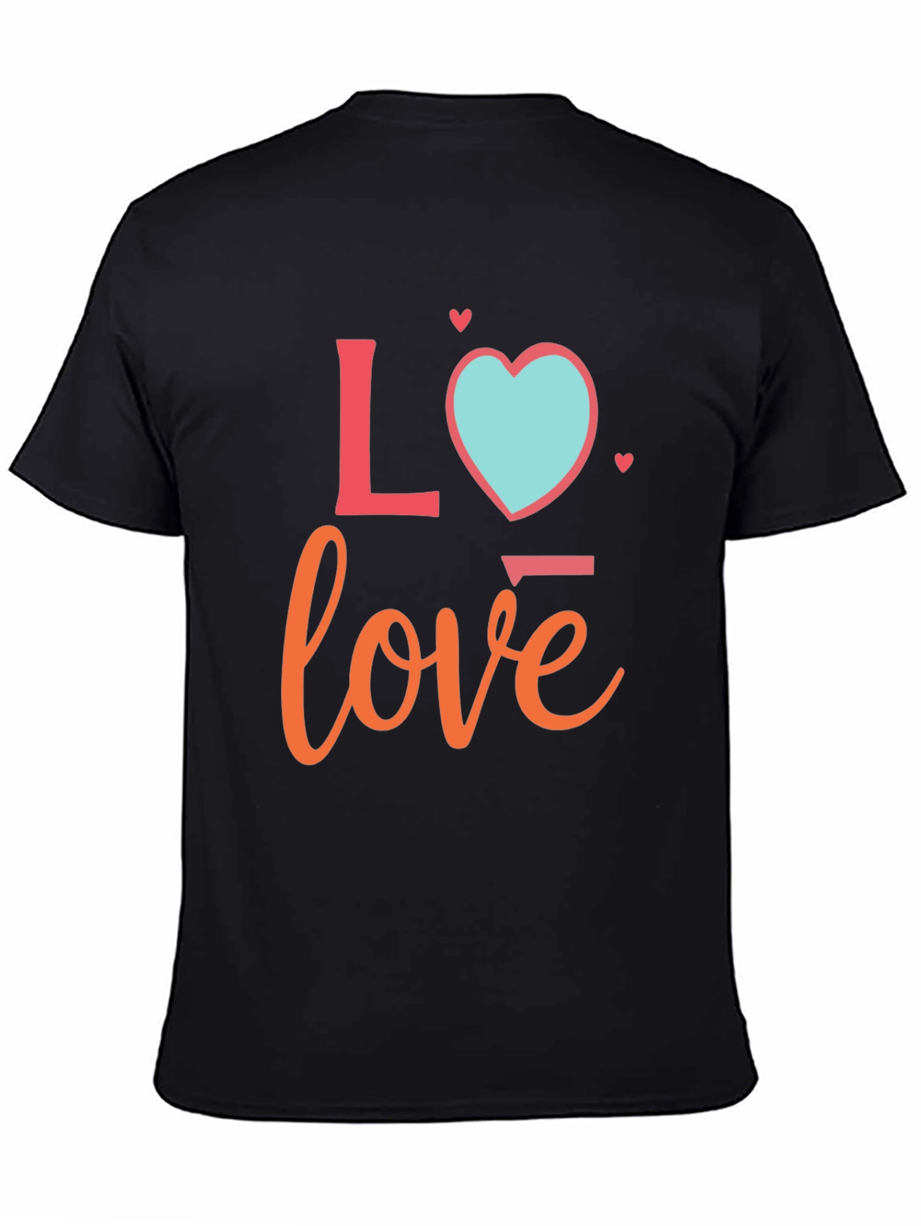 Love Graphic T-Shirt - Casual Mens Tee