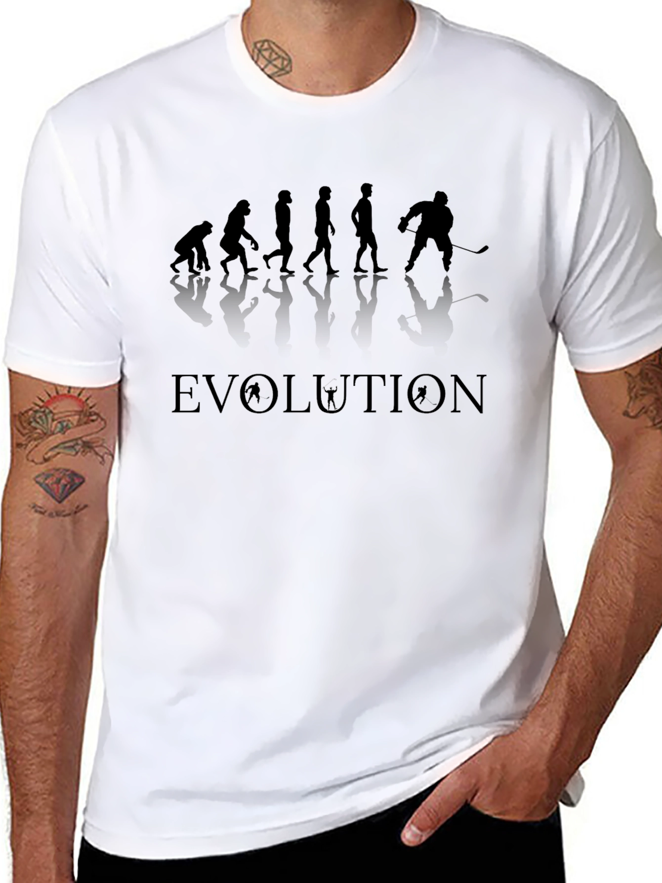 Evolution Hockey T-Shirt - Black