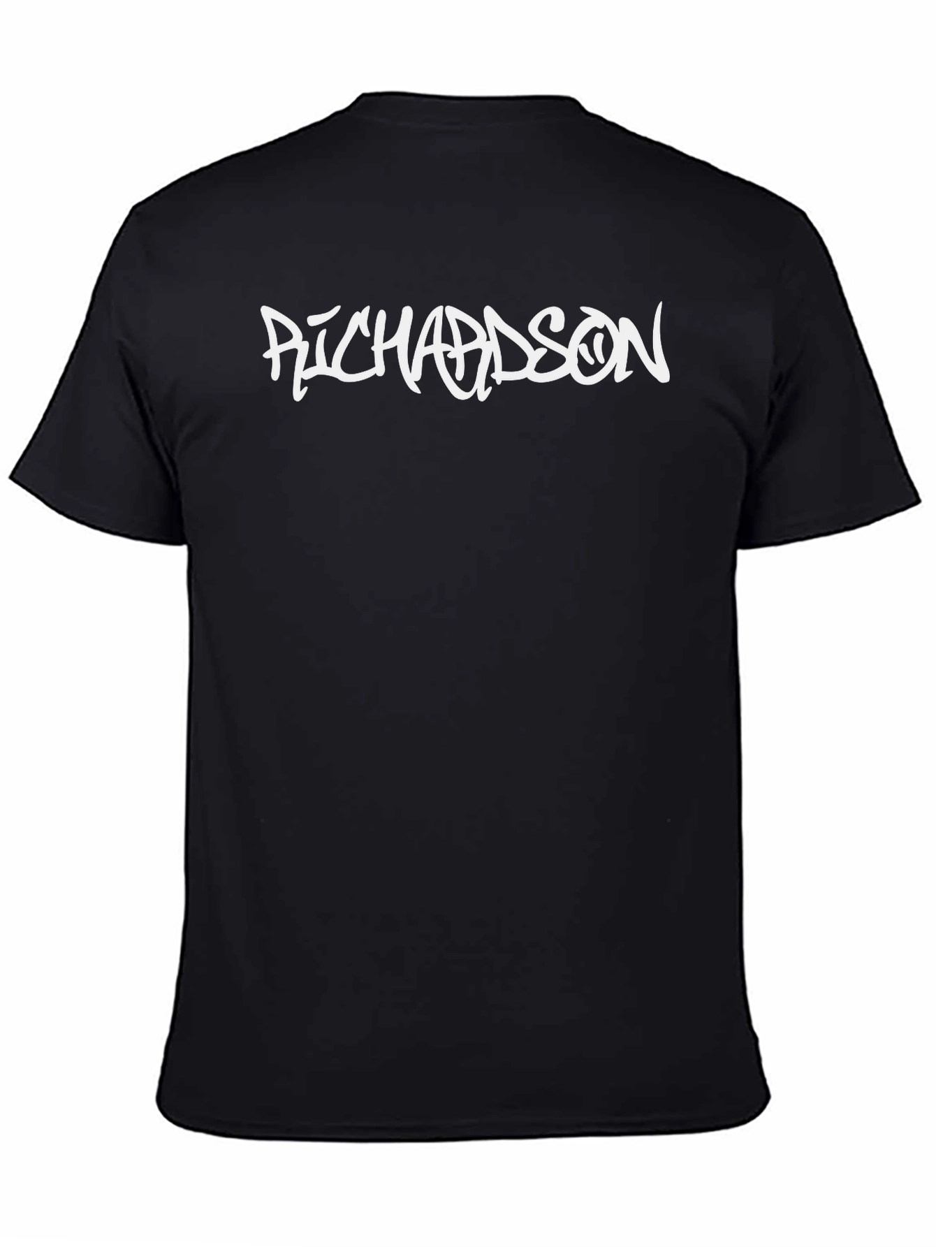 Richardson Graphic Tee - Black Cotton Blend