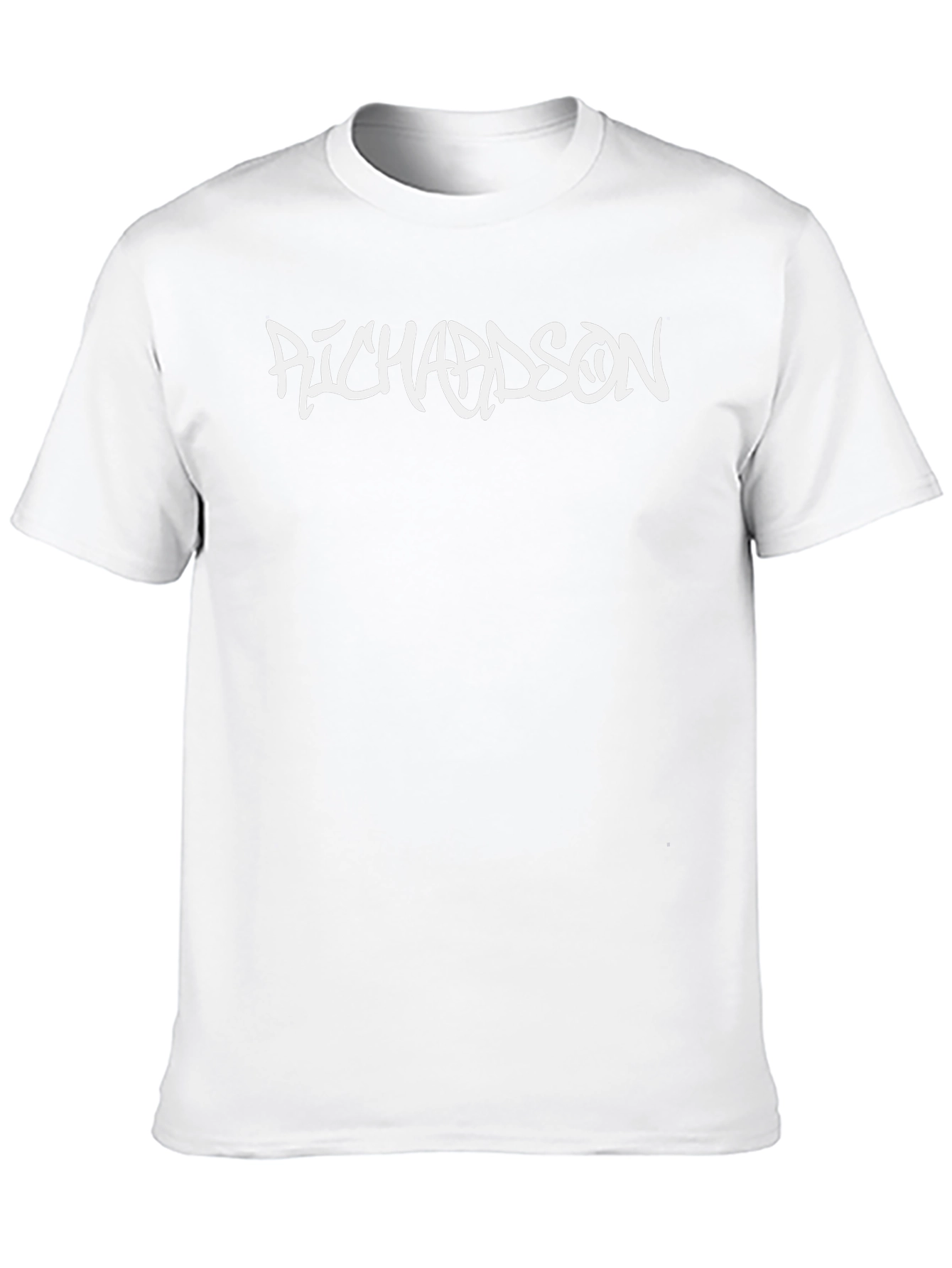 Richardson Graphic Tee - Black Cotton Blend