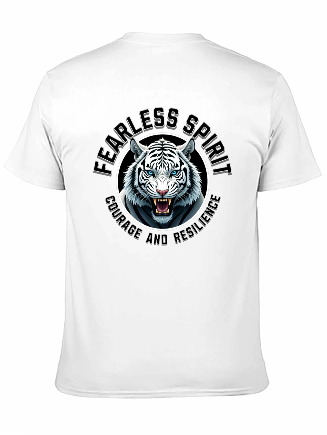 Fearless Spirit Tiger Graphic Tee