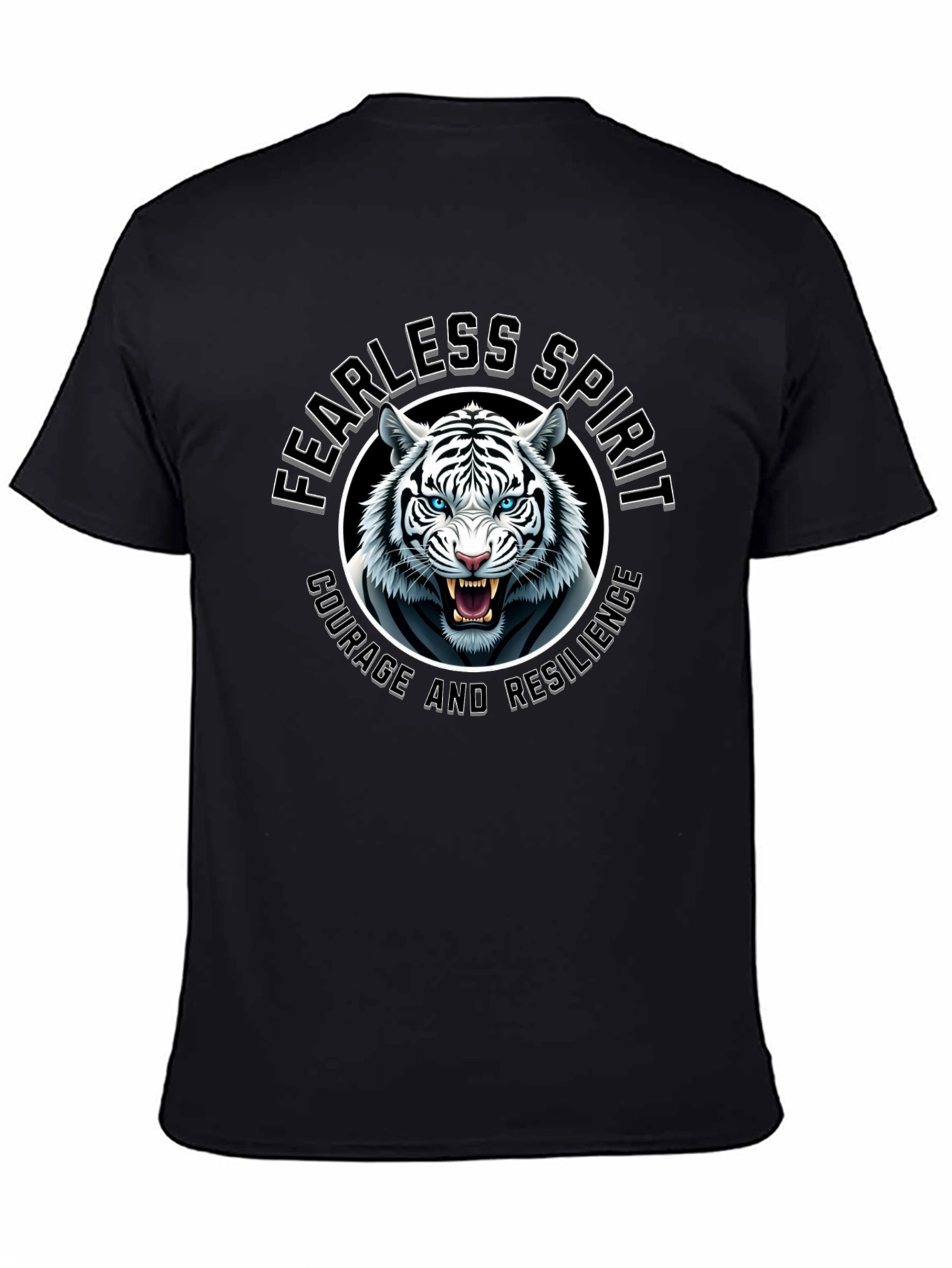 Fearless Spirit Tiger Graphic Tee