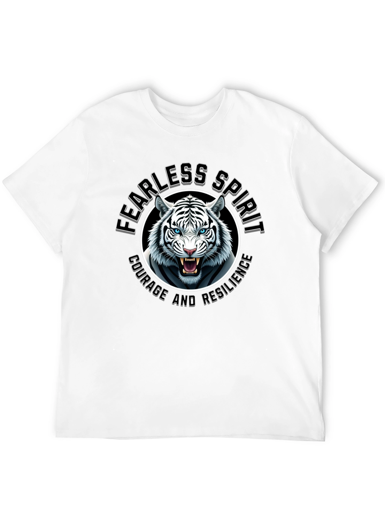 Fearless Spirit Tiger Graphic Tee