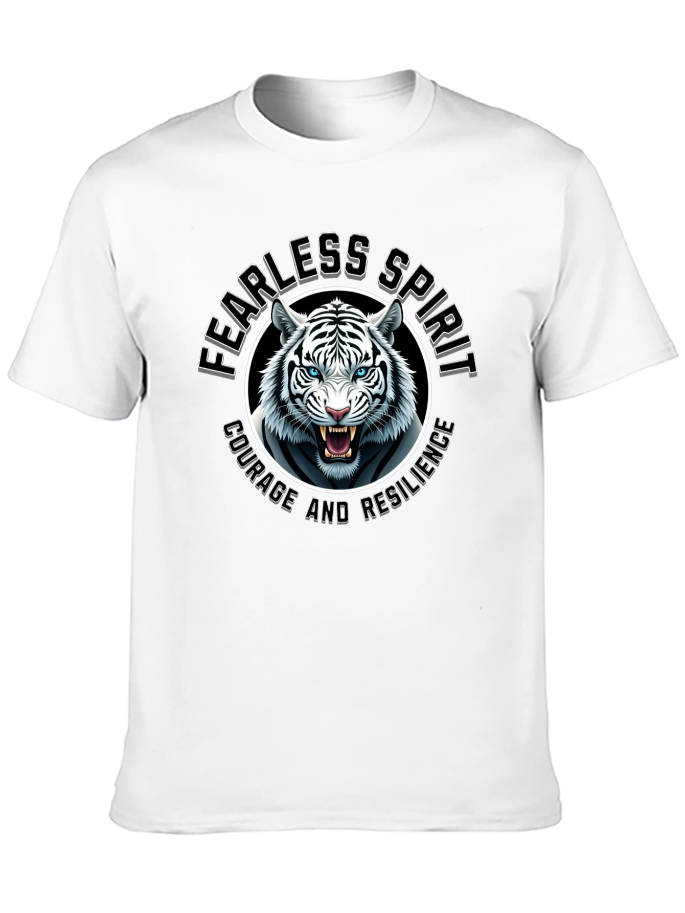 Fearless Spirit Tiger Graphic Tee