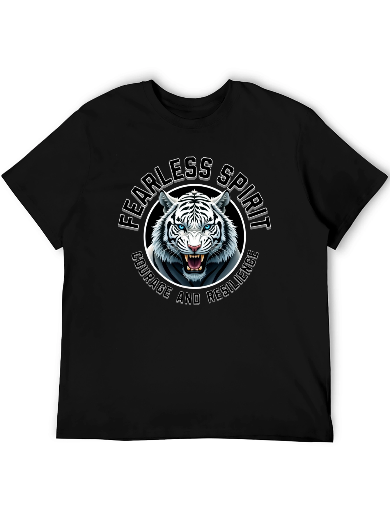 Fearless Spirit Tiger Graphic Tee