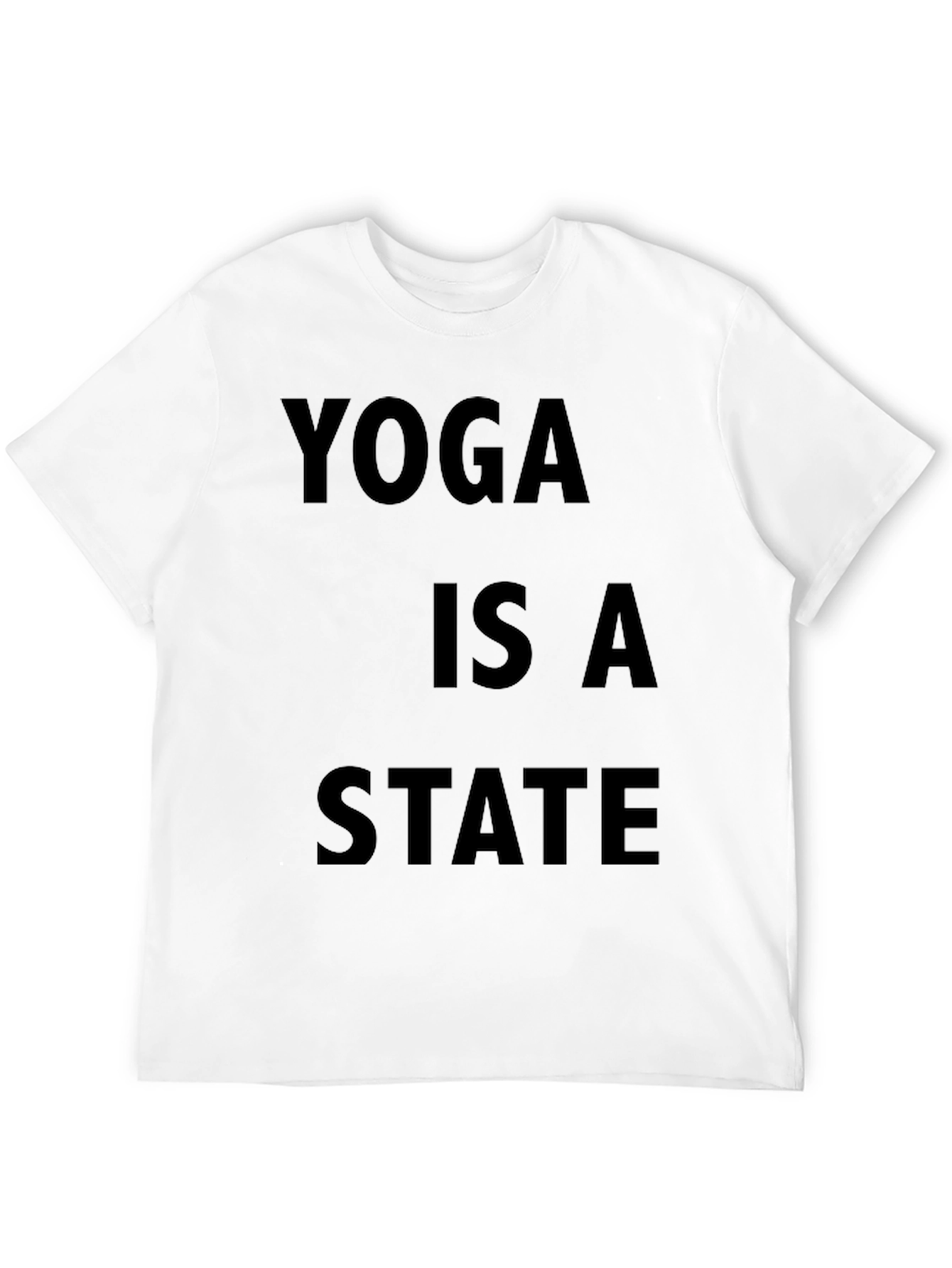 Yoga State Tee - Relaxed Fit Cotton T-Shirt