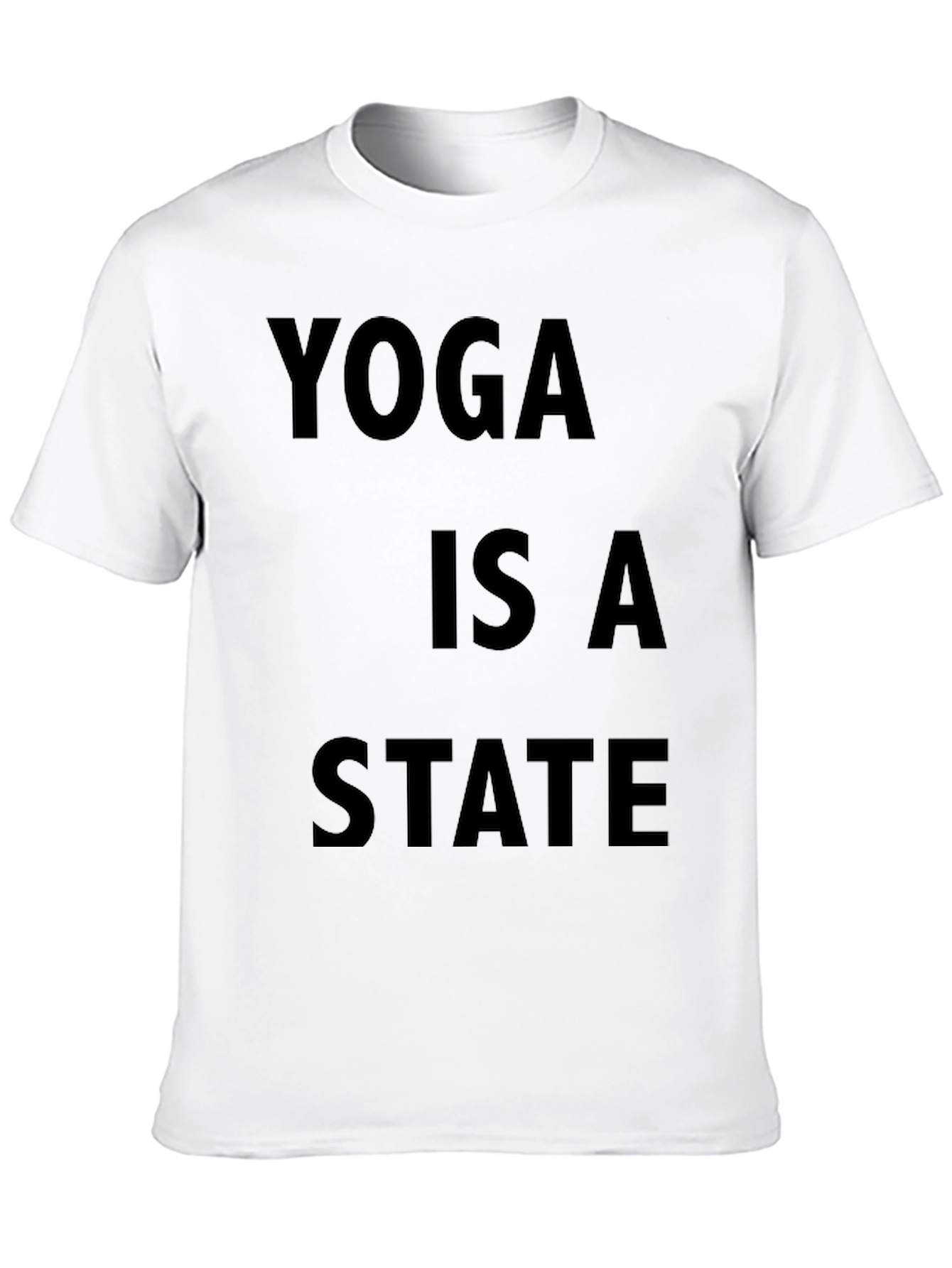Yoga State Tee - Relaxed Fit Cotton T-Shirt
