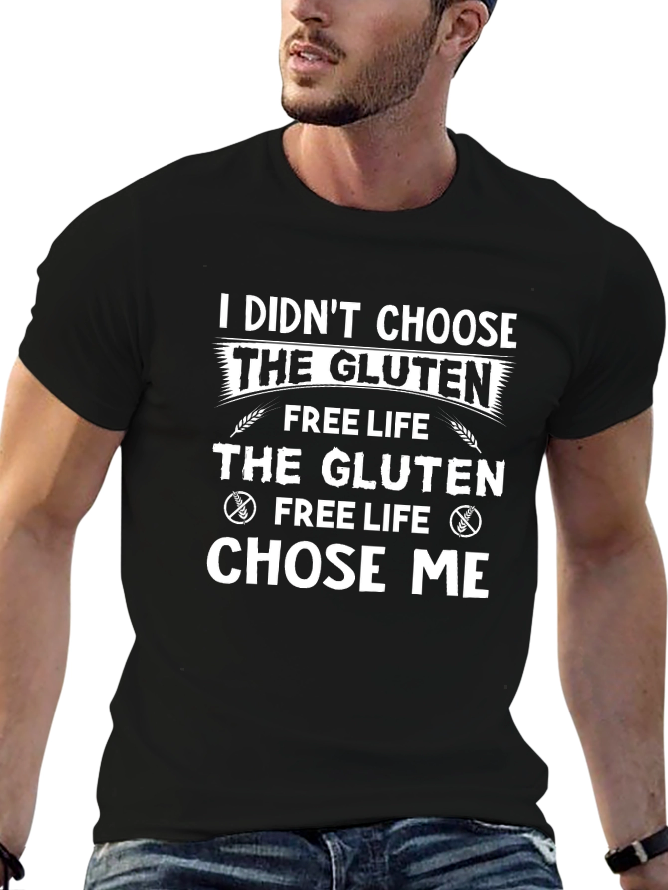 Gluten Free Life T-Shirt Funny Graphic Tee