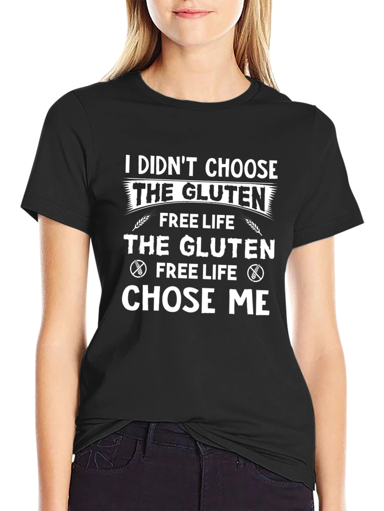 Gluten Free Life T-Shirt Funny Graphic Tee