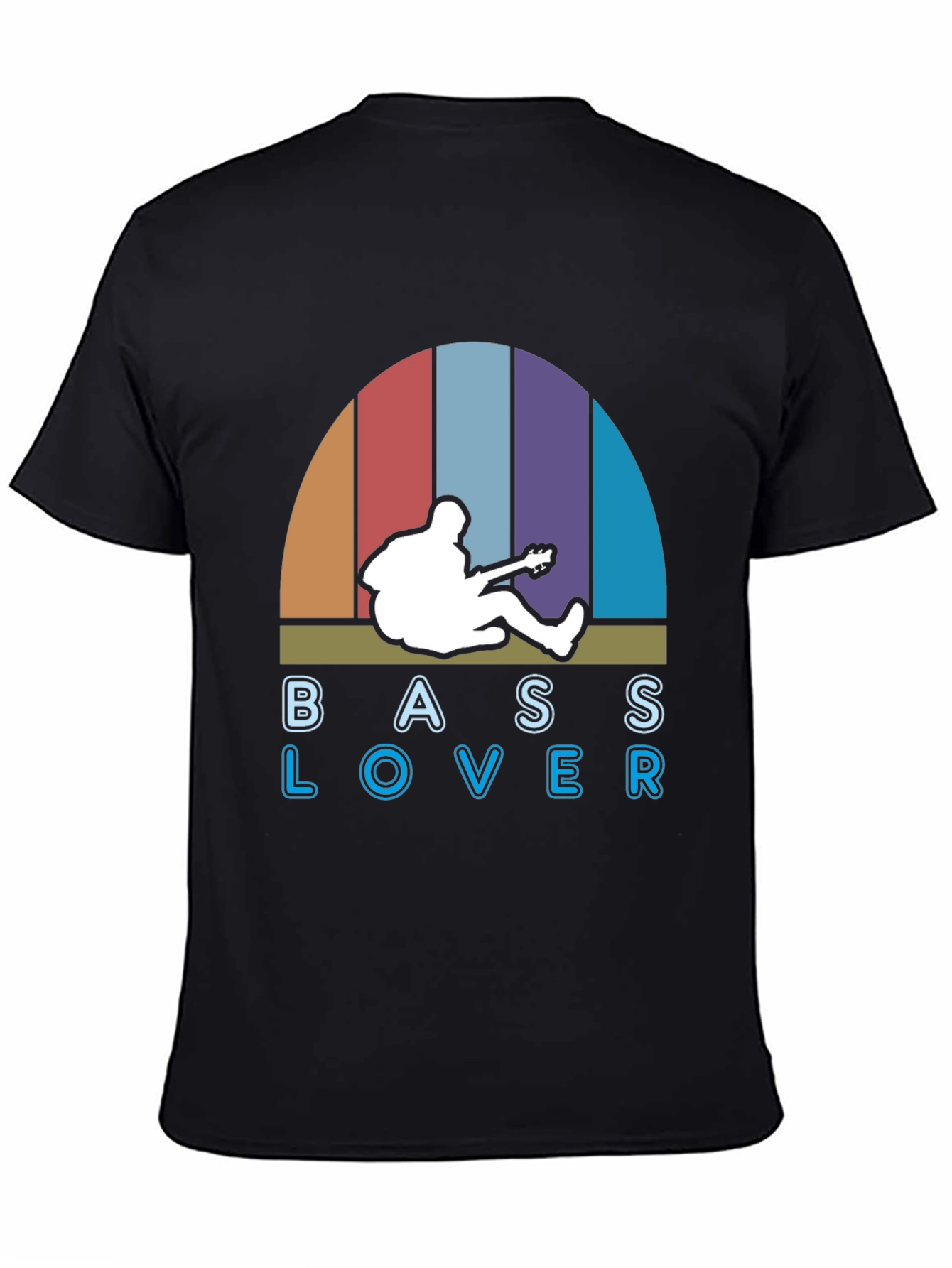 Bass Lover Graphic Tee - Retro Music T-Shirt