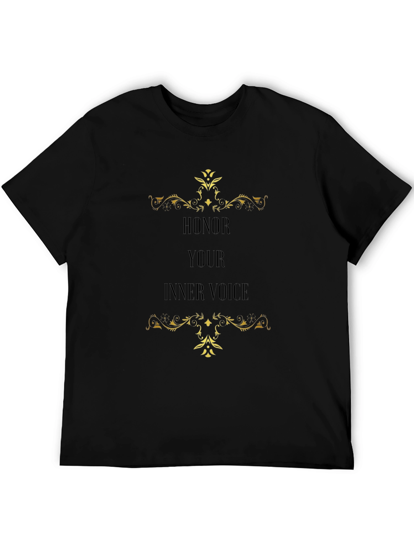 Honor Your Inner Voice Black T-Shirt