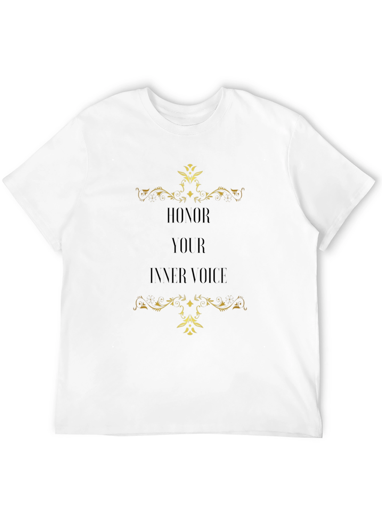 Honor Your Inner Voice Black T-Shirt