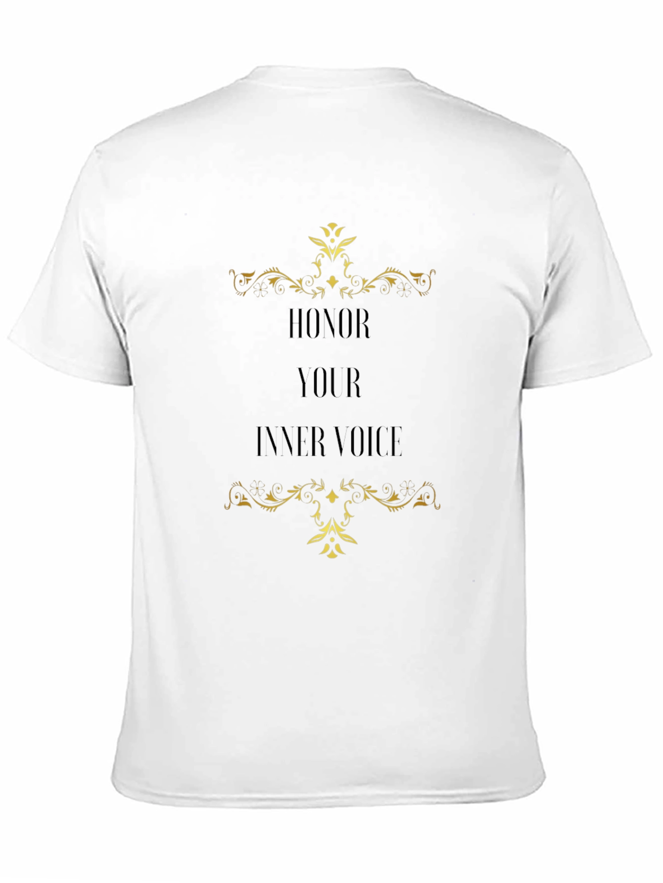 Honor Your Inner Voice Black T-Shirt