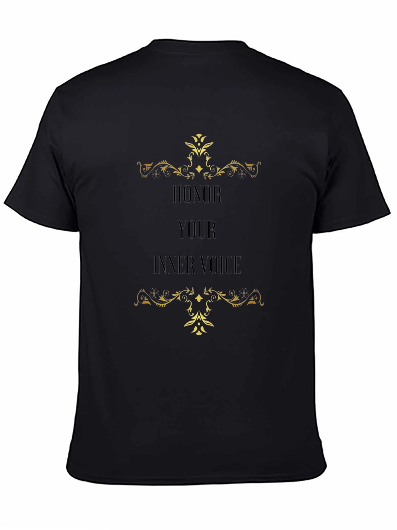Honor Your Inner Voice Black T-Shirt