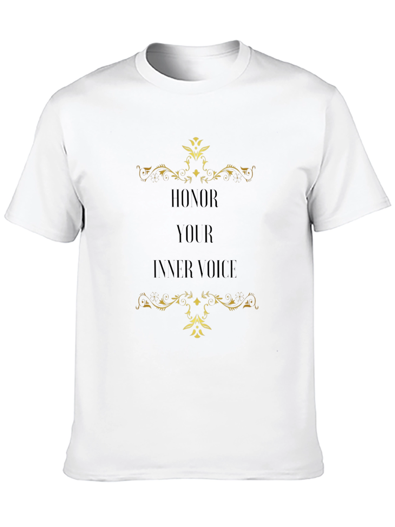 Honor Your Inner Voice Black T-Shirt