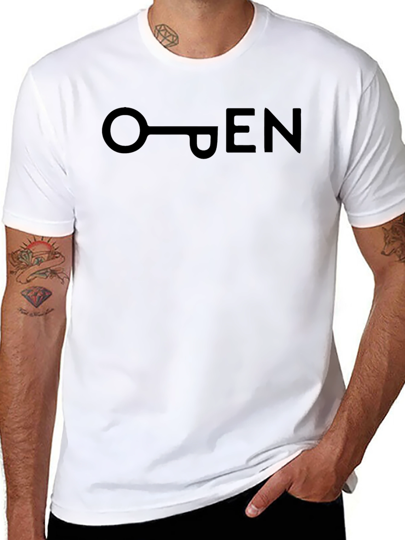 Open Mind T-Shirt - Unisex Crew Neck Tee