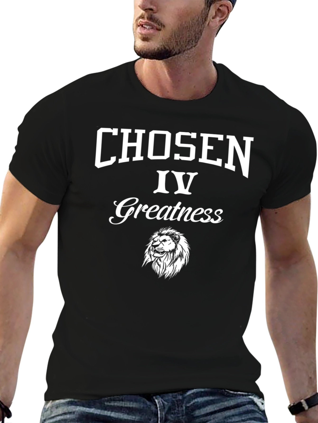 Chosen IV Greatness T-Shirt - Lion Graphic Tee