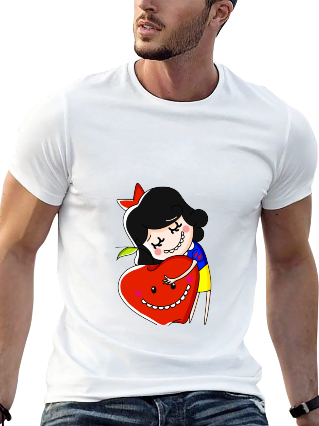 Snow White Apple Hug T-Shirt