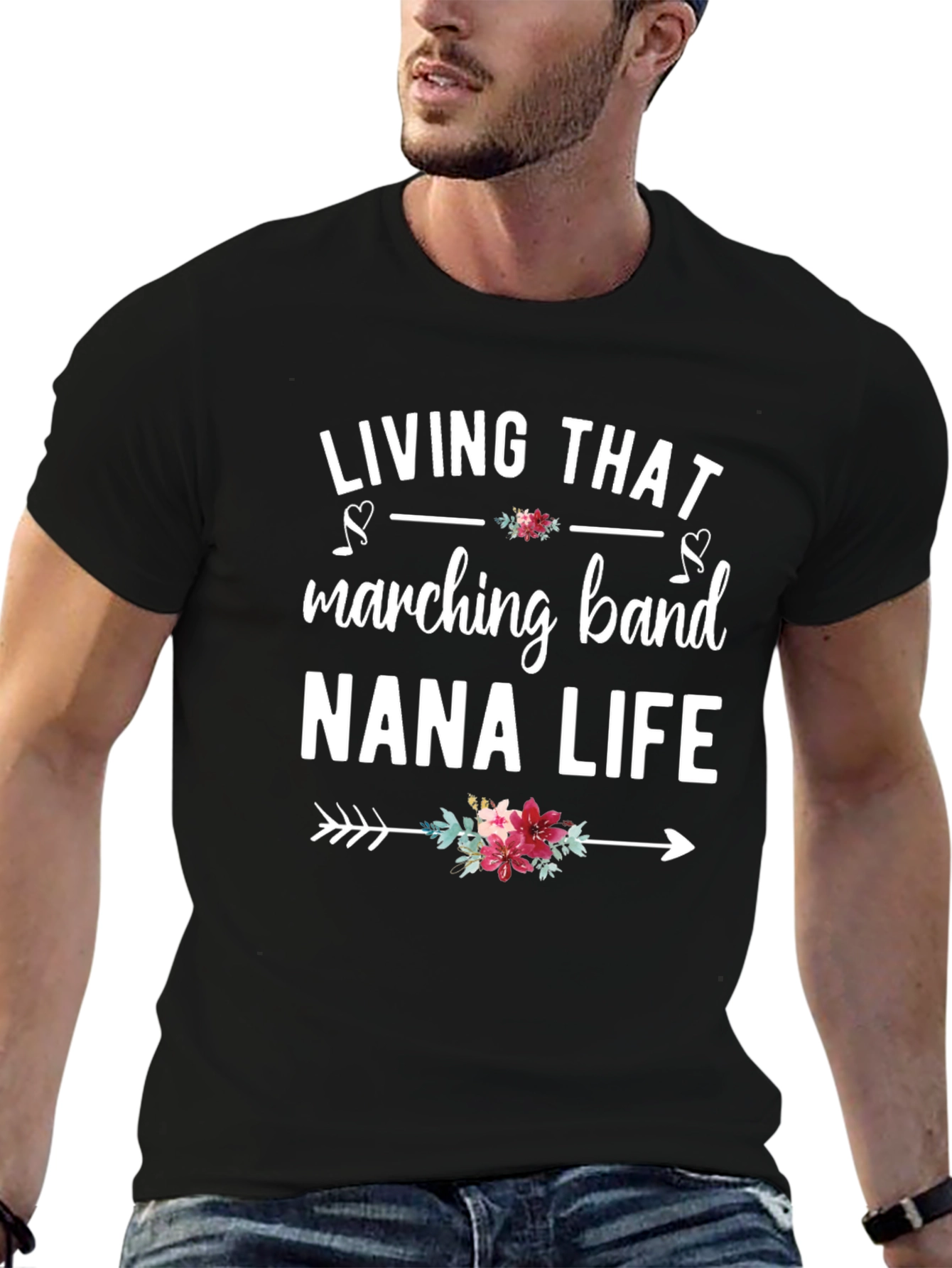 Living That Marching Band Nana Life T-Shirt