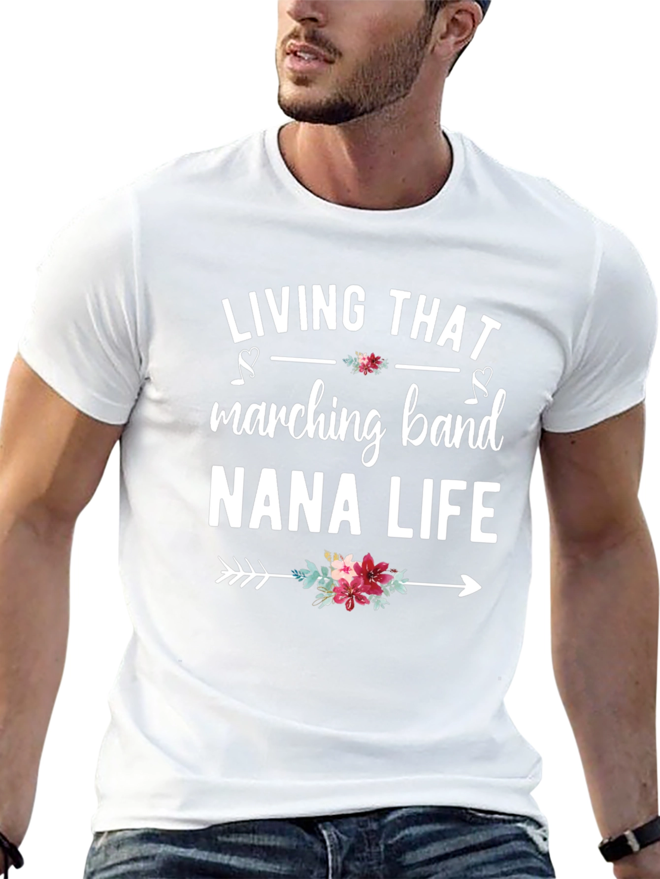 Living That Marching Band Nana Life T-Shirt