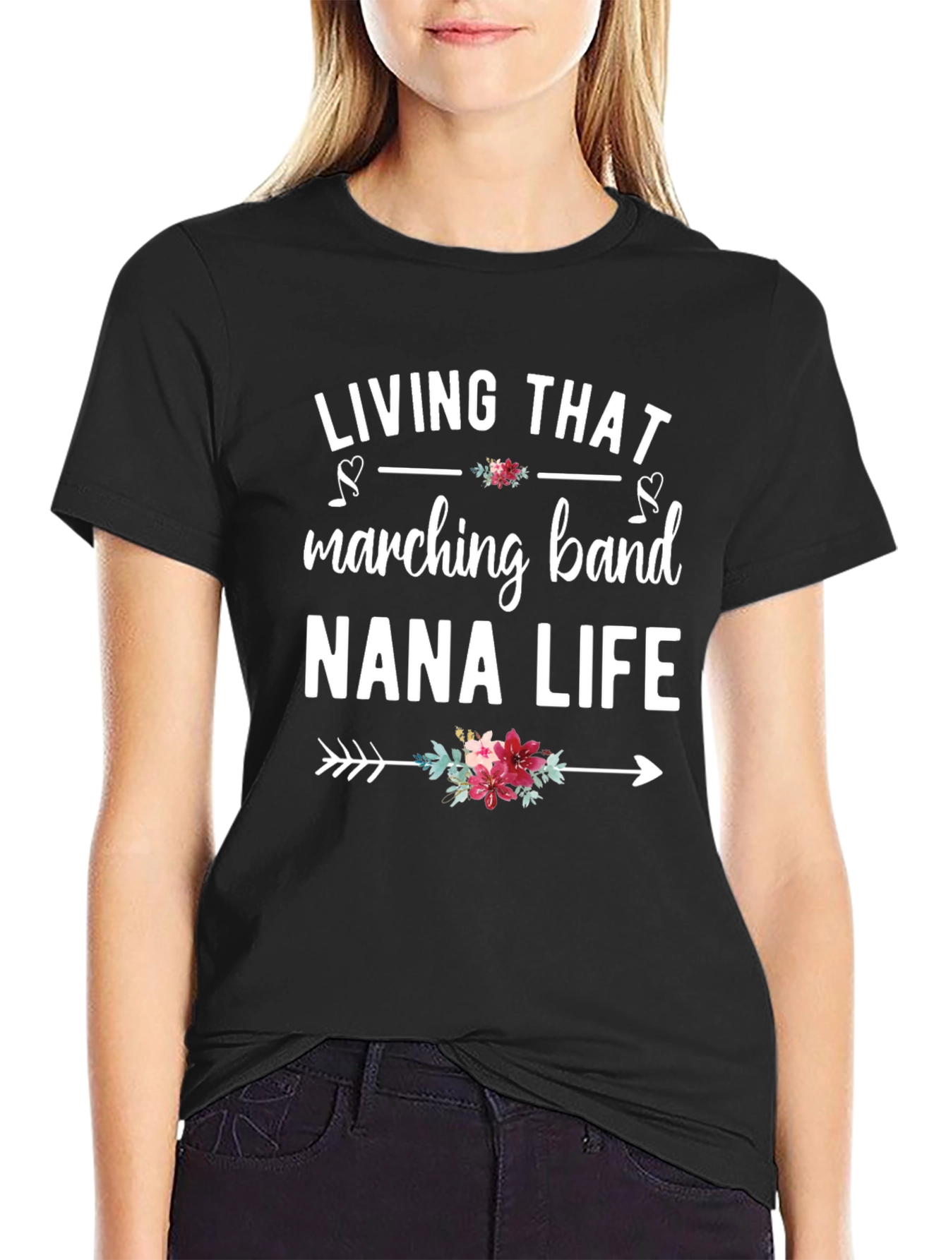 Living That Marching Band Nana Life T-Shirt