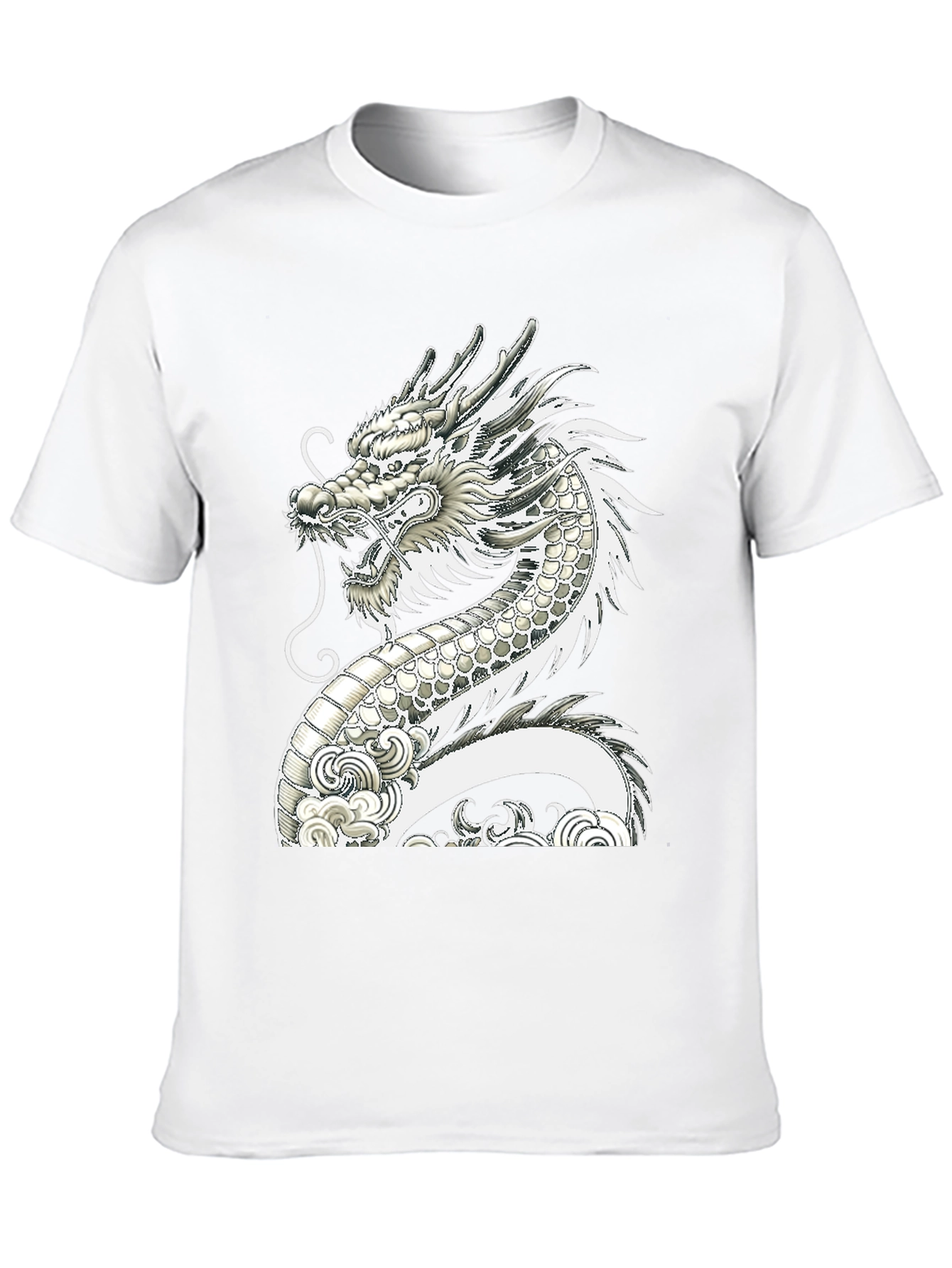 Dragon Graphic Tee - Unique Asian Design