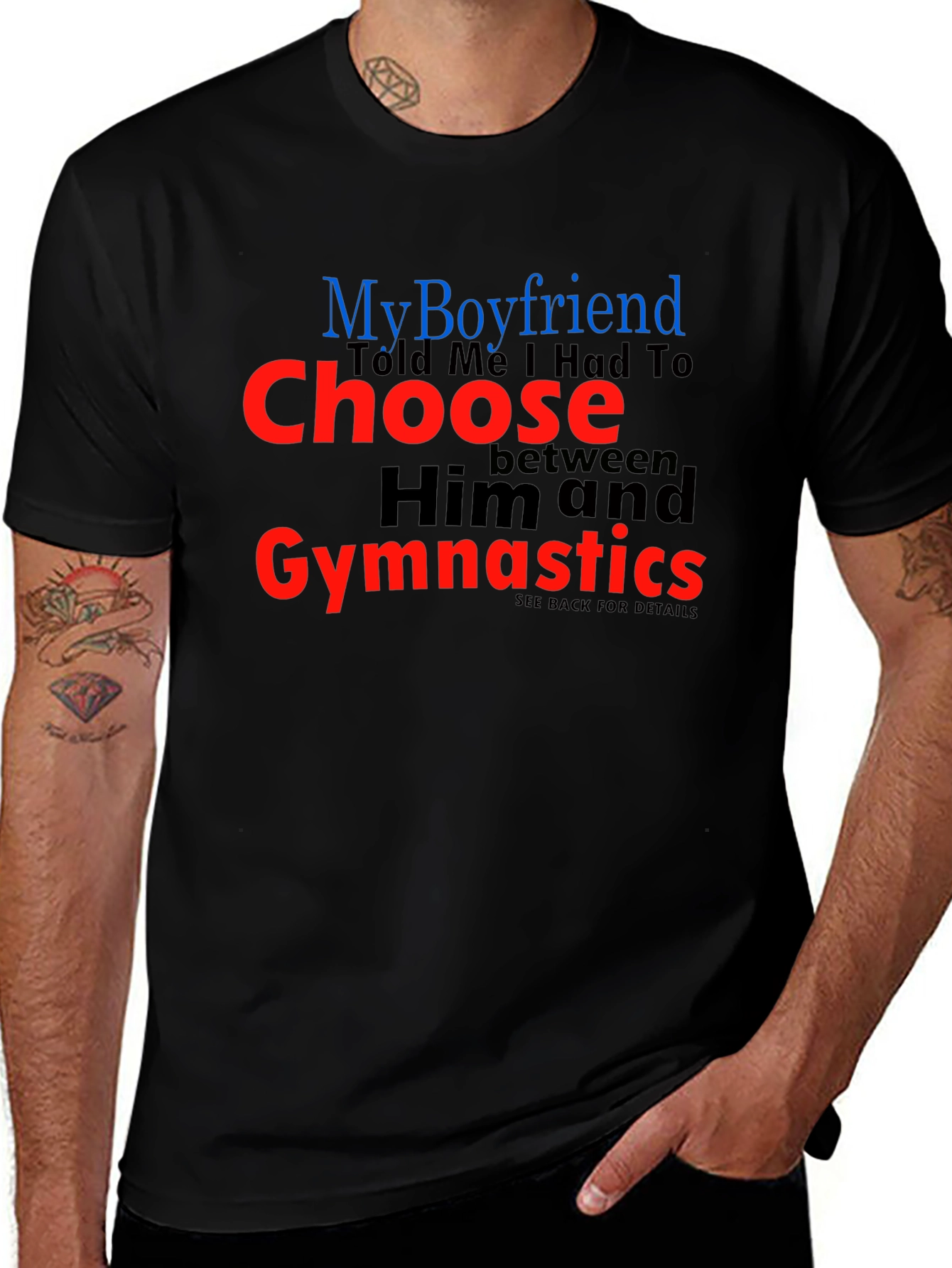 My Boyfriend Gymnastics T-Shirt