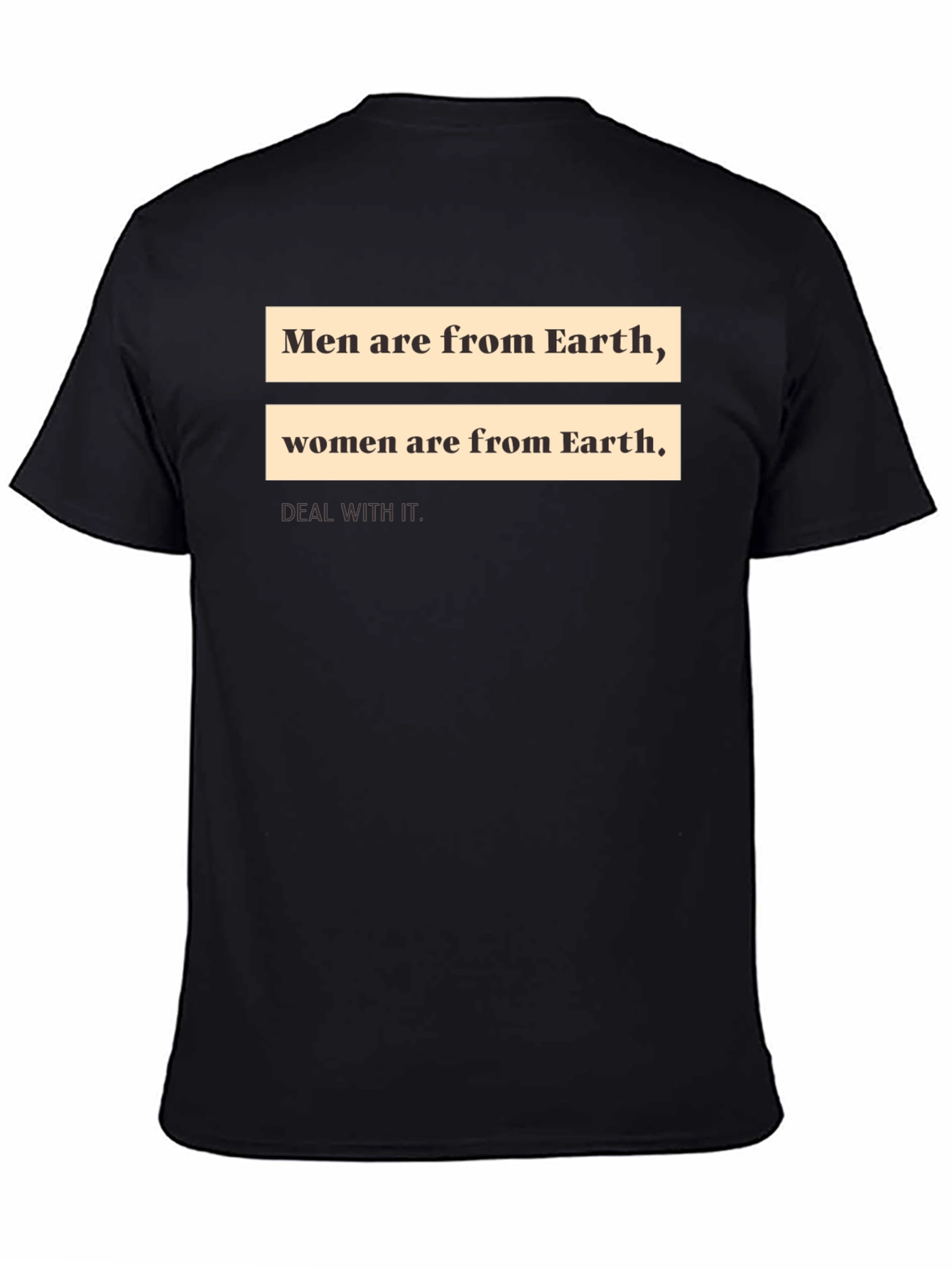 Men and Women Earth Equality Tee