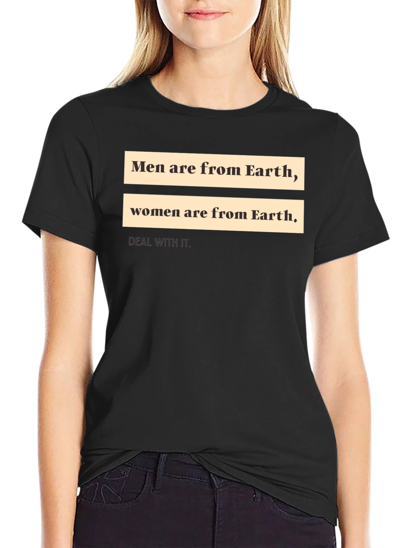 Men and Women Earth Equality Tee