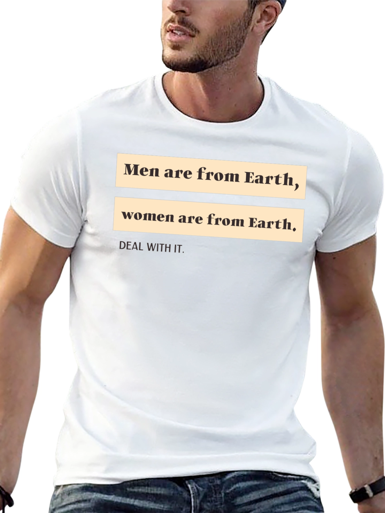 Men and Women Earth Equality Tee