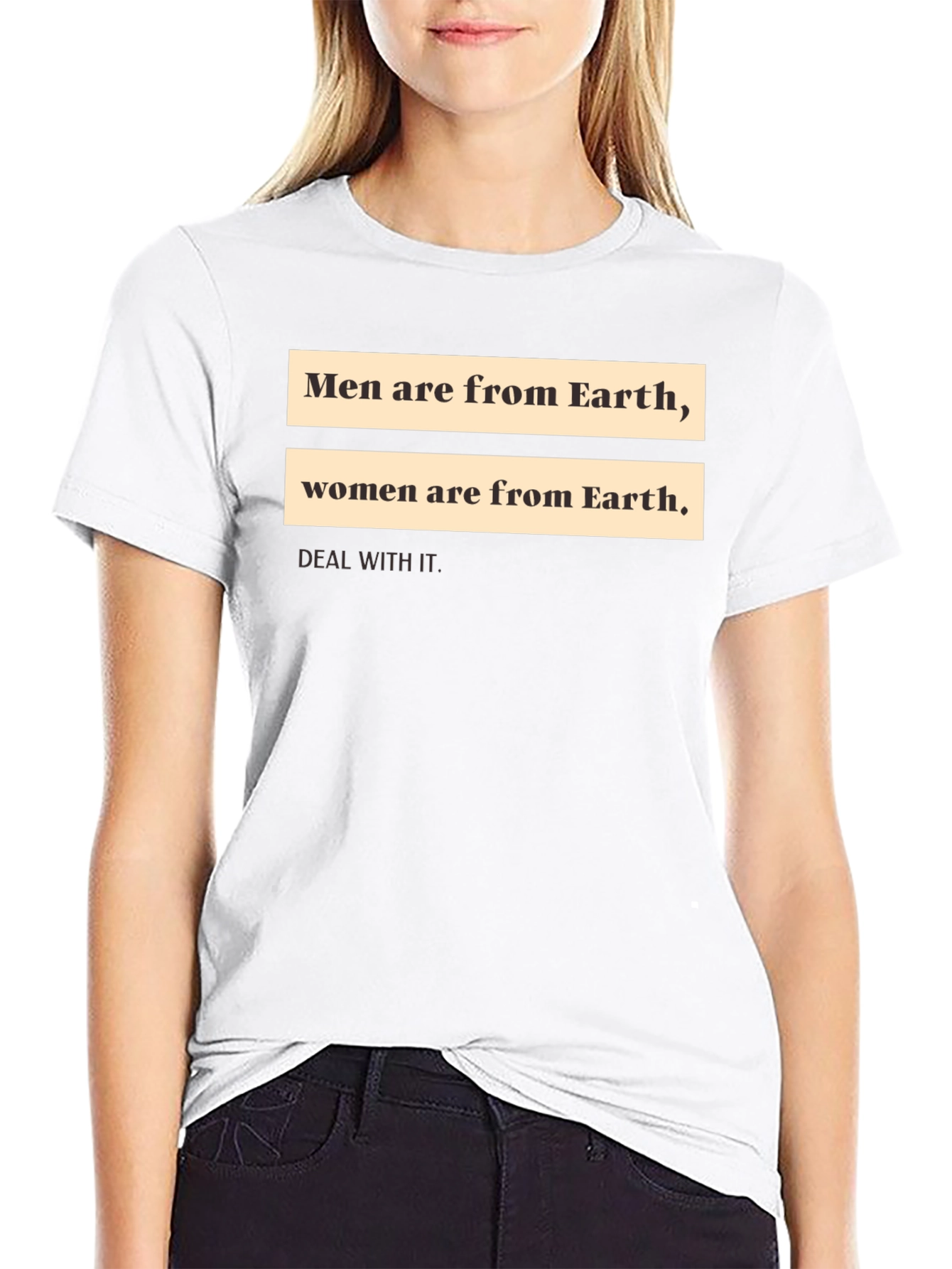 Men and Women Earth Equality Tee