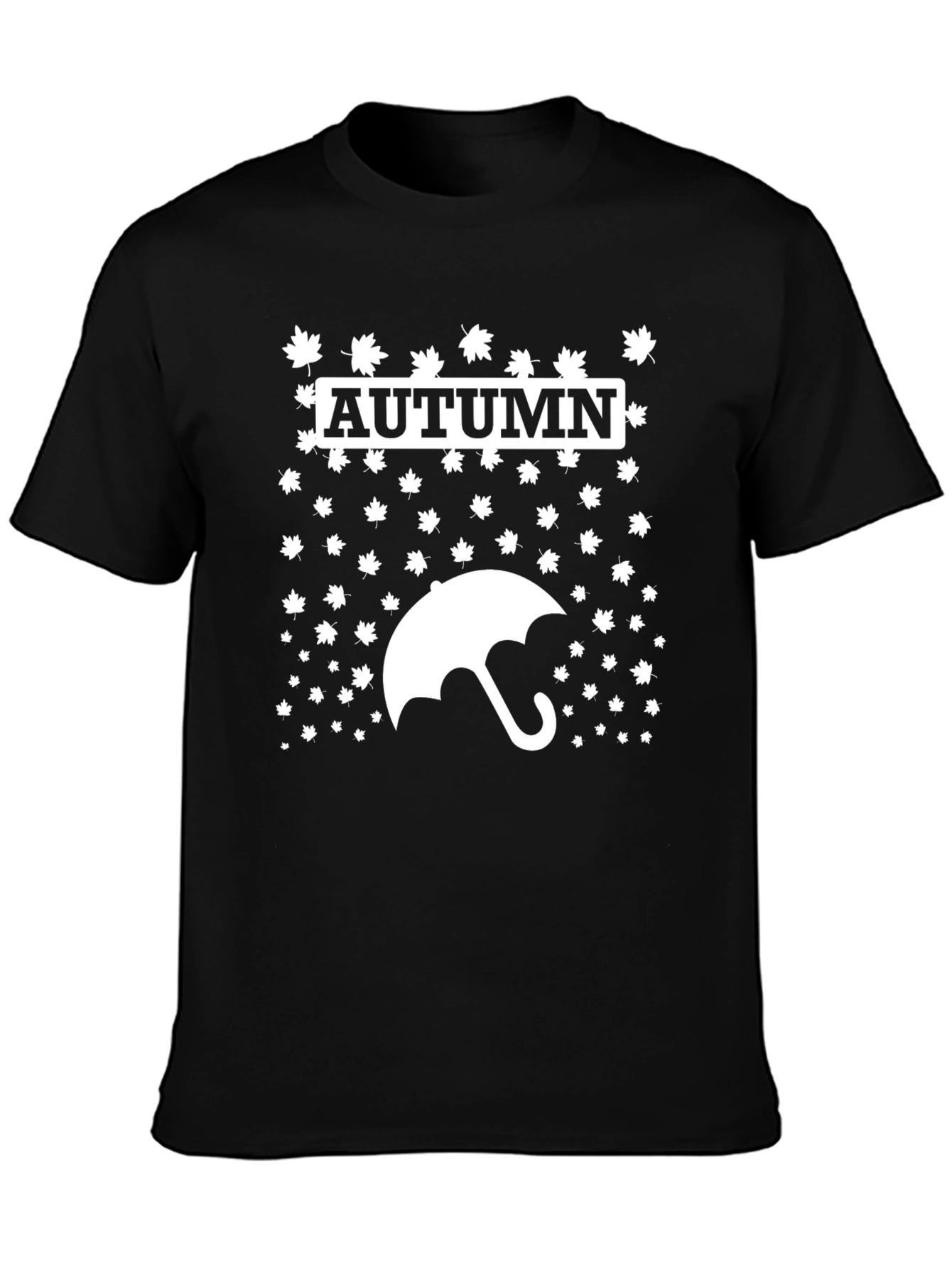 Autumn Leaves Umbrella Graphic Tee