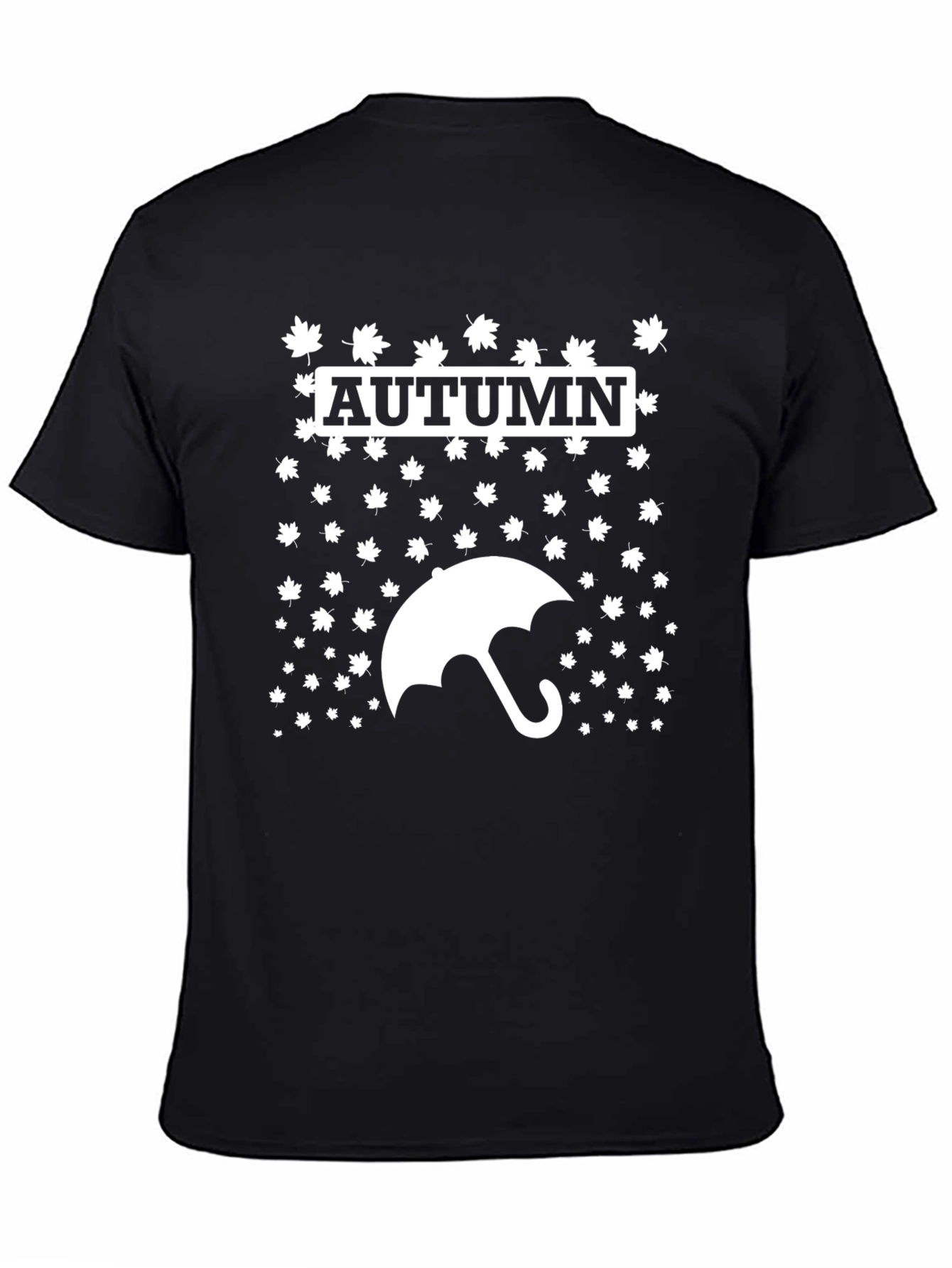 Autumn Leaves Umbrella Graphic Tee