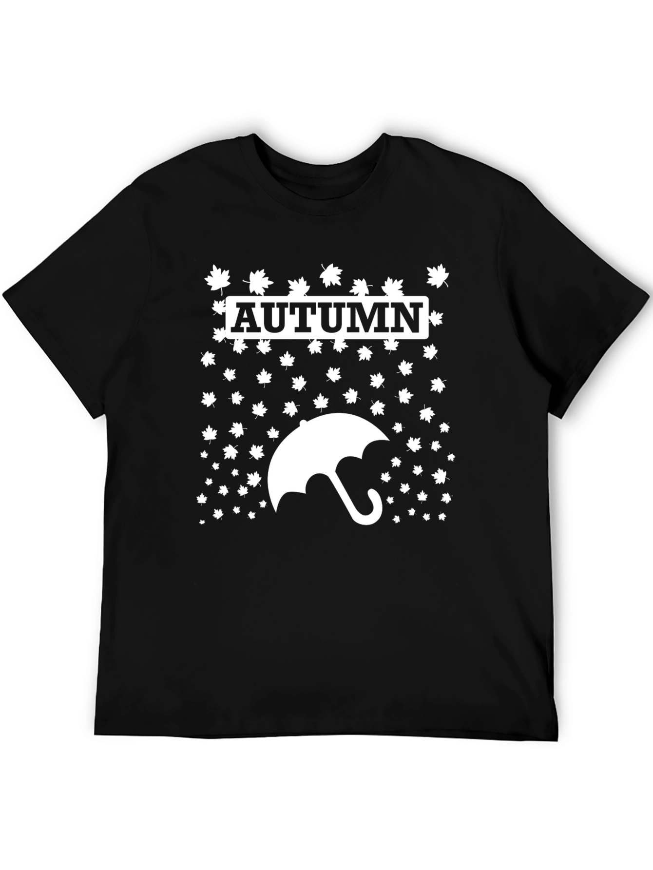 Autumn Leaves Umbrella Graphic Tee