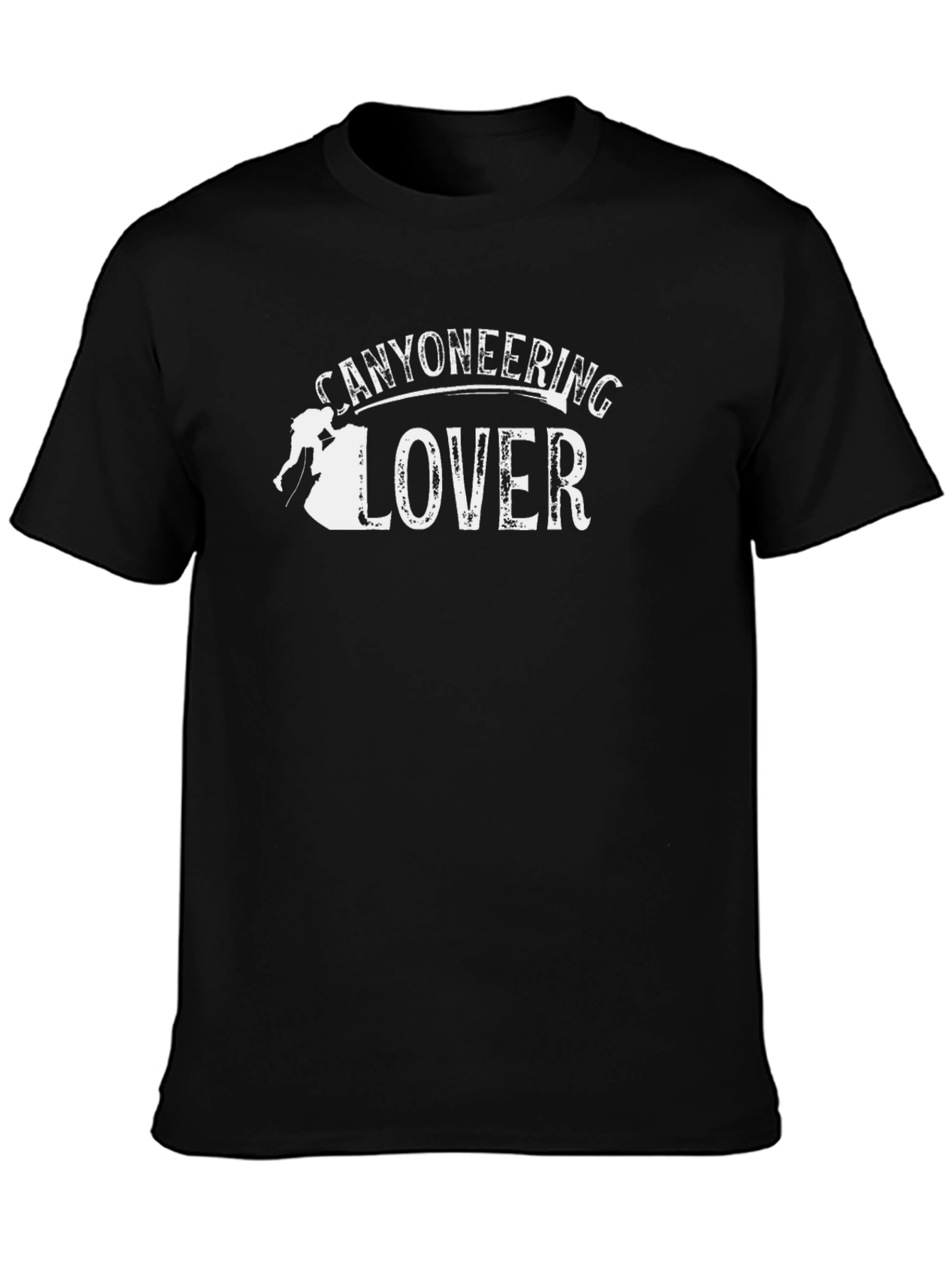 Canyoneering Lover Black T-Shirt