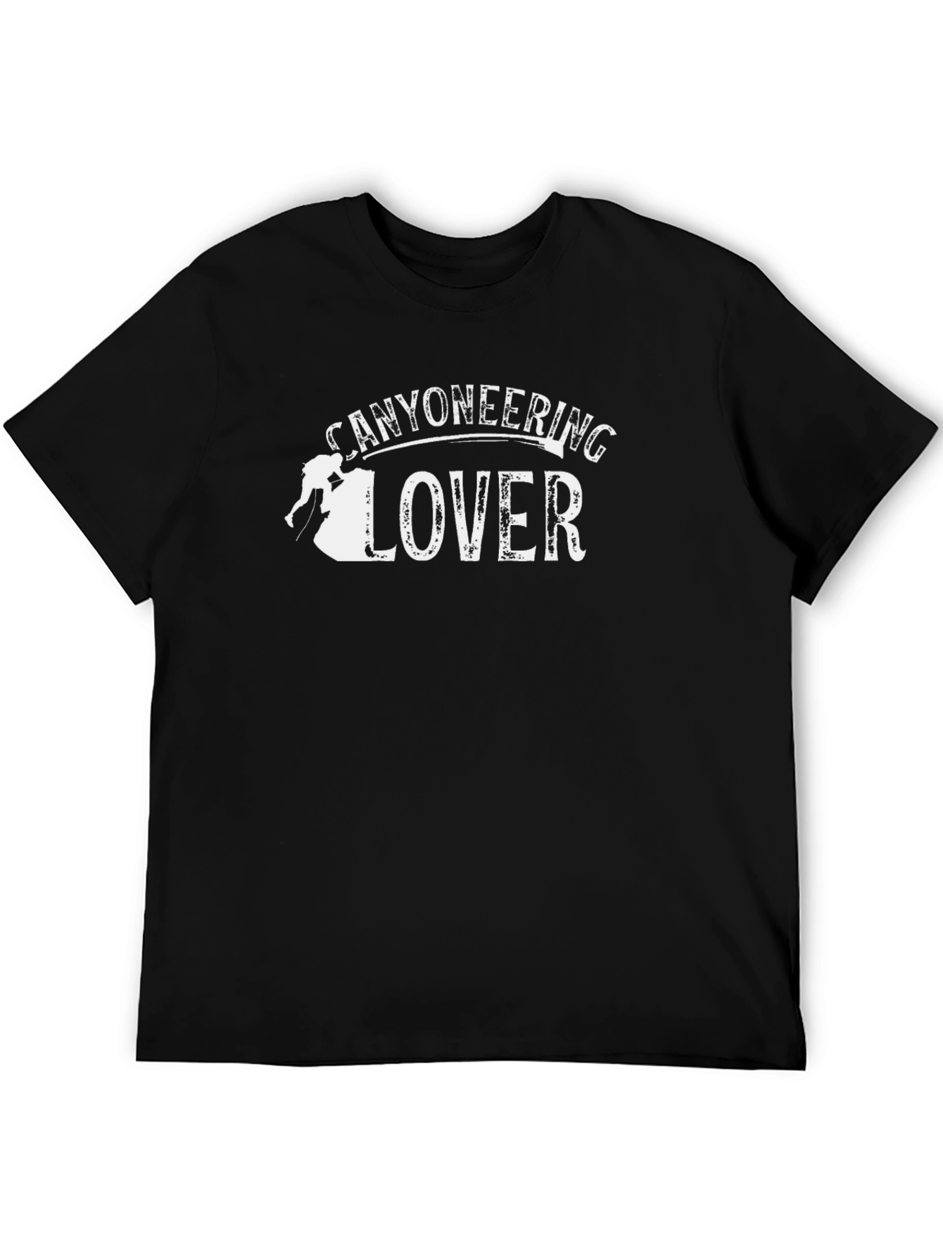 Canyoneering Lover Black T-Shirt