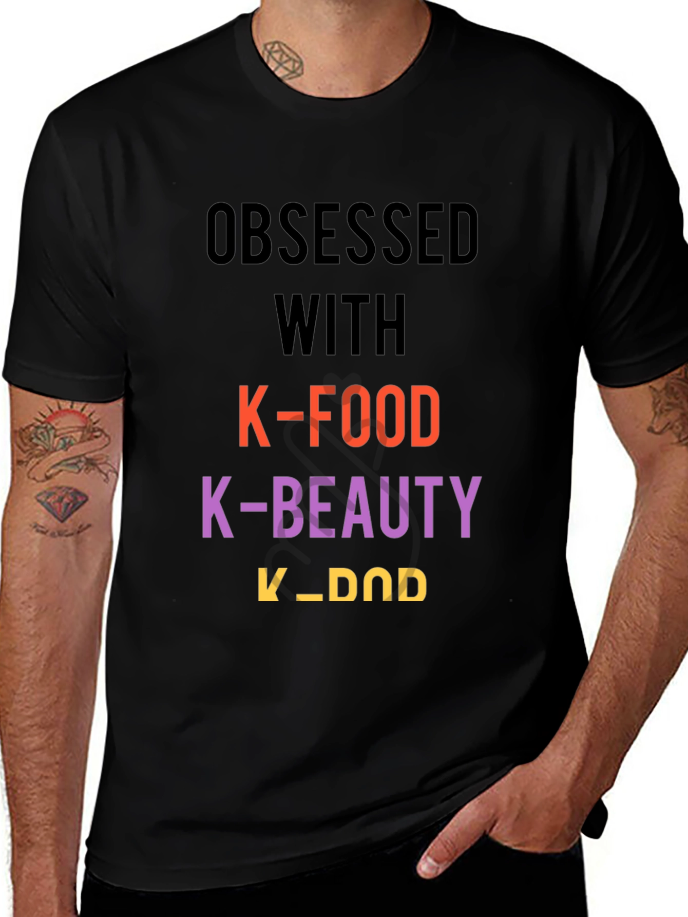 Obsessed with K-Food K-Beauty K-DOD T-Shirt