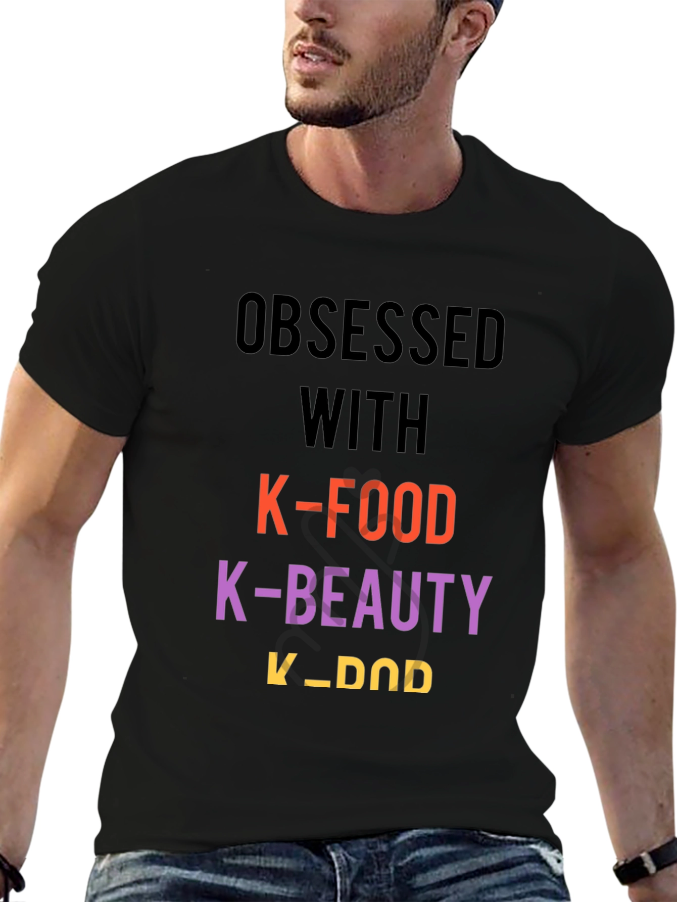 Obsessed with K-Food K-Beauty K-DOD T-Shirt
