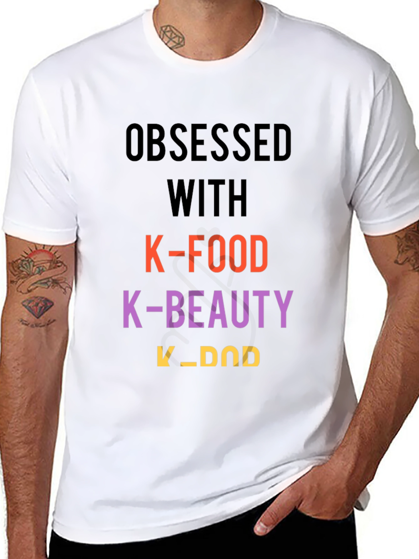 Obsessed with K-Food K-Beauty K-DOD T-Shirt