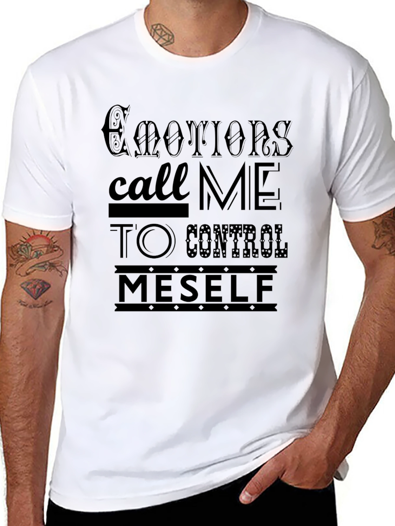 Emotions Control Myself T-Shirt
