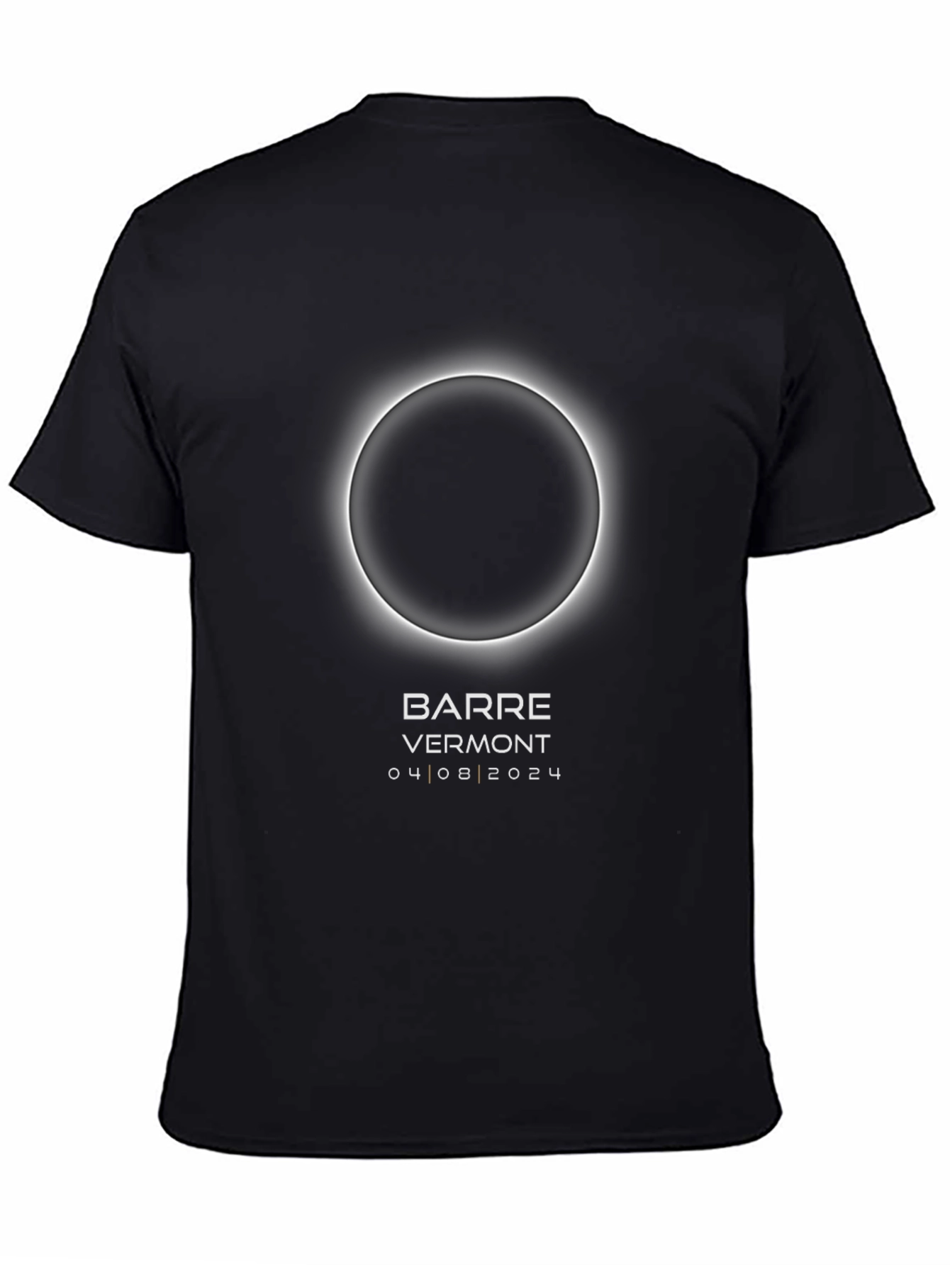 Barre Vermont Solar Eclipse 2024 T-Shirt